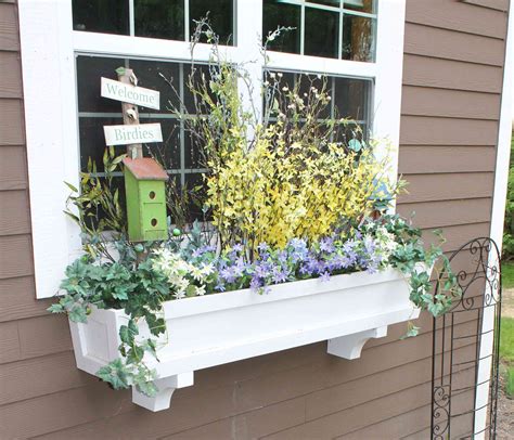 how to make a metal window box|simple window box ideas.